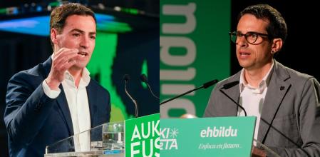Candidatos del PNV y de EH Bildu