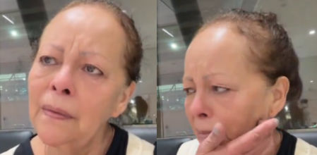 La madre rompe a llorar explicando el caso