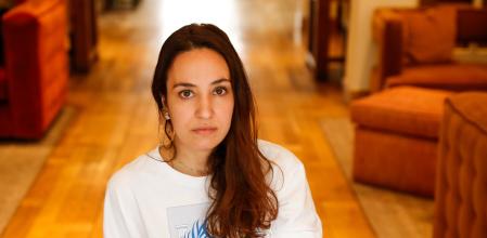 La directora y guionista durante su charla con 'Guyana Guardian'