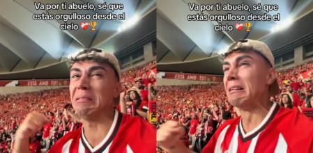 Las redes sentencian a un aficionado del Madrid por celebrar la victoria del Athletic hasta que éste explica la entrañable historia que hay detrás