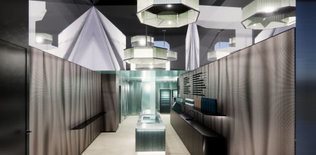 Render de la heladería de Albert Adrià, que estará en la Rambla