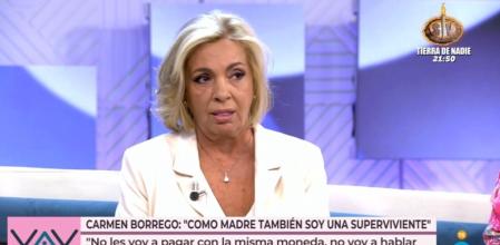 Carmen Borrego arremete contra su nuera