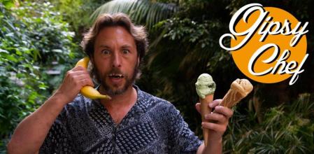 Un ‘banana split’ al estilo Gipsy Chef, con pistacho y curry