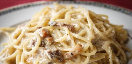 Cómo hacer espaguetis carbonara en Thermormix