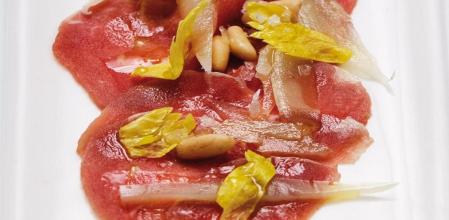 Cómo preparar este carpaccio de cordero en diez minutos