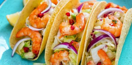 Wraps' de aguacate y gambas: una receta ideal para cenas rápidas y saludables