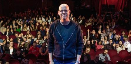 El fundador de Spotify en un evento