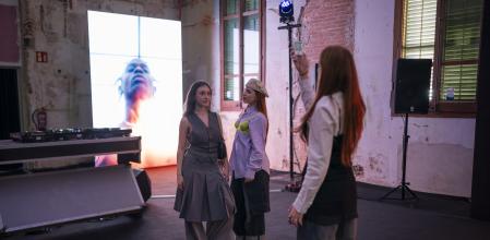 Espacio multidisciplinar 080Aesthetics de la 080 Barcelona Fashion, 11 de Abril de 2024.