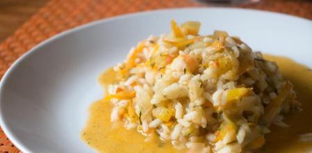 Impresiona a tus invitados con este arroz bomba con gambas “au-citron”