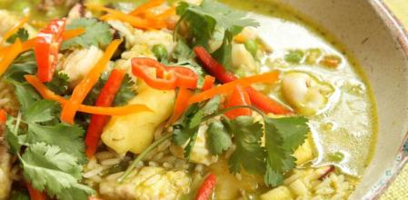 Aguadito de marisco y pescado, el plato peruano que “levanta muertos”