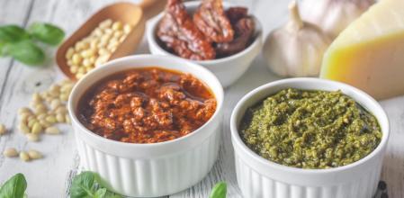 Cómo hacer el mejor pesto rosso en casa