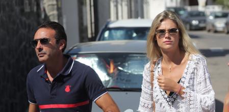 Bullfighter Enrique Ponce and Ana Soria in Almeria 22/08/2020