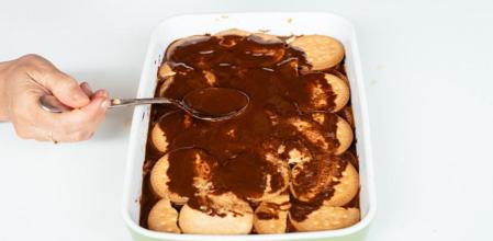 La receta de tarta de galleta de la abuela