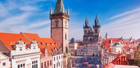 Casco histórico de Praga.