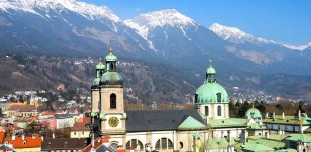 Iglesia de San Jacobo en Innsbruck.