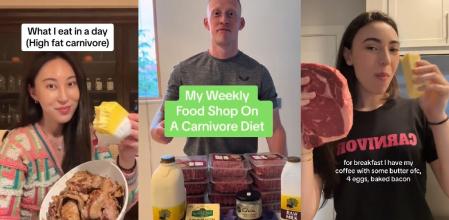 Muchos jóvenes defienden los beneficios de la dieta carnívora en TikTok