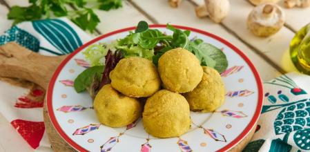 Mira qué bueno': croquetas de patata para preparar con los niños