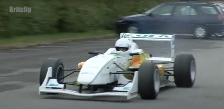 El esqueleto del vehículo era de patata