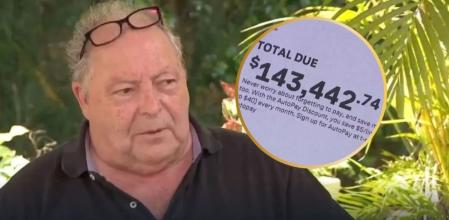 El hombre quedó impactado al ver la factura de teléfono