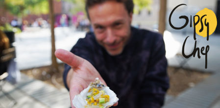 La receta de ostras con fruta más espectacular de Gipsy Chef