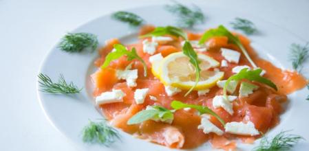 La receta más fácil de carpaccio de salmón