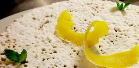 Bizcocho de limón sin gluten.