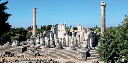 Santuario de Apolo en Dídima, próximo a Mileto.