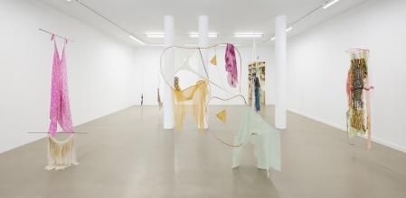 Imagen de sala de la exposición de Rosa Tharrats en Bombon Projects