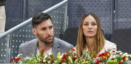 Rudy Fernández and Helen Lindes during Masters Series Madrid in Madrid on Wednesday, 27 April 2024.