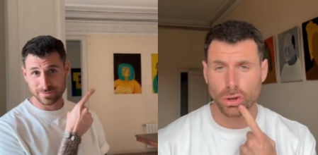 El protagonista explica algunas curiosidades de su vida