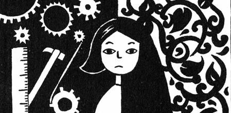 Detalle de una viñeta de 'Persépolis', de Marjane Satrapi