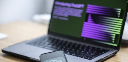 FILED - 18 April 2023, Berlin: A view of the ChatGPT logo displayed of a cell phone screen. The non-profit noyb - European Center for Digital Rights, together with an affected European citizen, has filed a data protection complaint against the ChatGPT provider OpenAI for violating the European General Data Protection Regulation (GDPR). Photo: Hannes P Albert/dpa