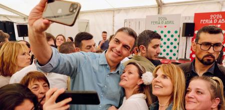 Pedro Sanchez y Salvador Illa visitan la Feria de Abril del Forum