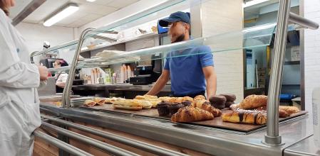 Cafeteria de l'Hospital Dos de Maig de Barcelona