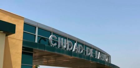 imagen de los estudios cinematográficos de Ciudad de la Luz en Alicante. Autor: SPTCV