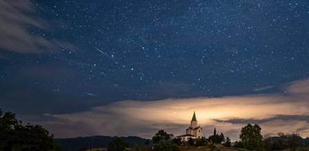 Lluvia de estrellas Eta Acuáridas.