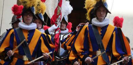 La Guardia Suiza, un testimonio del pasado del Vaticano 