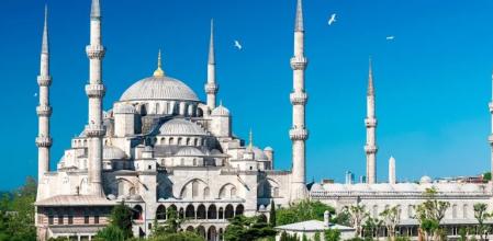 La Mezquita Azul de Turquía.