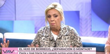 Carmen Borrego reacciona a las nuevas fotos de su hijo con su exsuegra: 