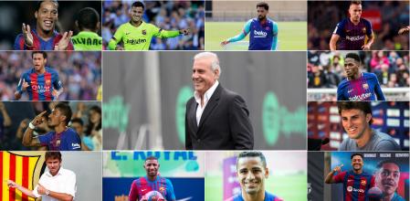 André Cury ha traído al Barça a grandes estrellas y a jugadores que han pasado sin pena ni gloria por el club