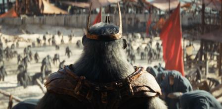 Un fotograma de 'El reino del planeta de los simios'