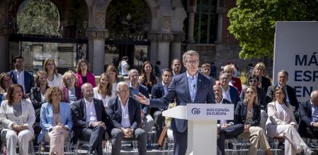 09 - 05 - 2024 / Barcelona / Presentacion candidatura partido popular elecciones europeas / foto: Llibert Teixidó