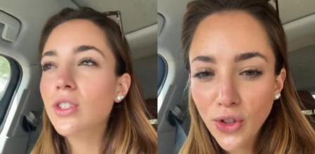 La internauta ha revelado su forma de conducir.