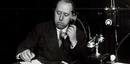 José María Gil Robles como ministro de la Guerra en 1933.