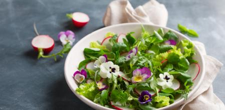 Ensalada flores