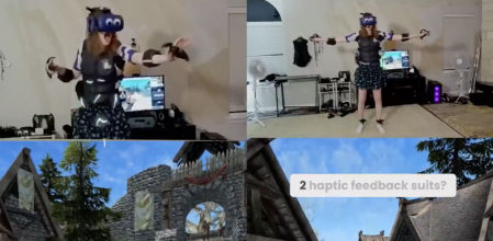 Juega a videojuegos con un chaleco háptico para sentir el dolor como su personaje: desde el fuego hasta los espadazos