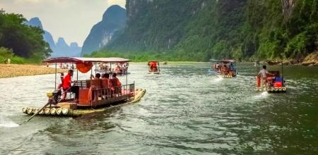 Crucero por el río Li.