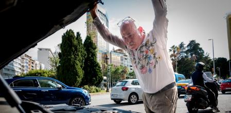 Entrevista Sergio Lainz por su problema con el pago del impuesto de Co2 de vehiculo