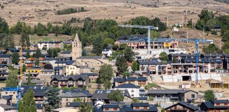 Construccion de viviendas en Bolvir en la Cerdanya. Joan Reyes/Nord Media