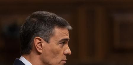 El presidente del Gobierno, Pedro Sánchez, interviene durante una sesión plenaria, en el Congreso de los Diputados, a 22 de mayo de 2024, en Madrid (España). El presidente del Ejecutivo comparece hoy en el Congreso para tratar el último Consejo Europeo, la situación en Oriente Medio y la denuncia contra su esposa, Begoña Gómez, por sus actividades profesionales. Esta comparecencia se produce en vísperas del arranque de la campaña electoral de las elecciones europeas. Además, durante su comparecencia, el presidente del Gobierno, ha anunciado que reconocerá el Estado de Palestina el próximo 28 de mayo.